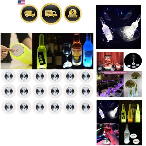 Led light coasters - up, coasters,led